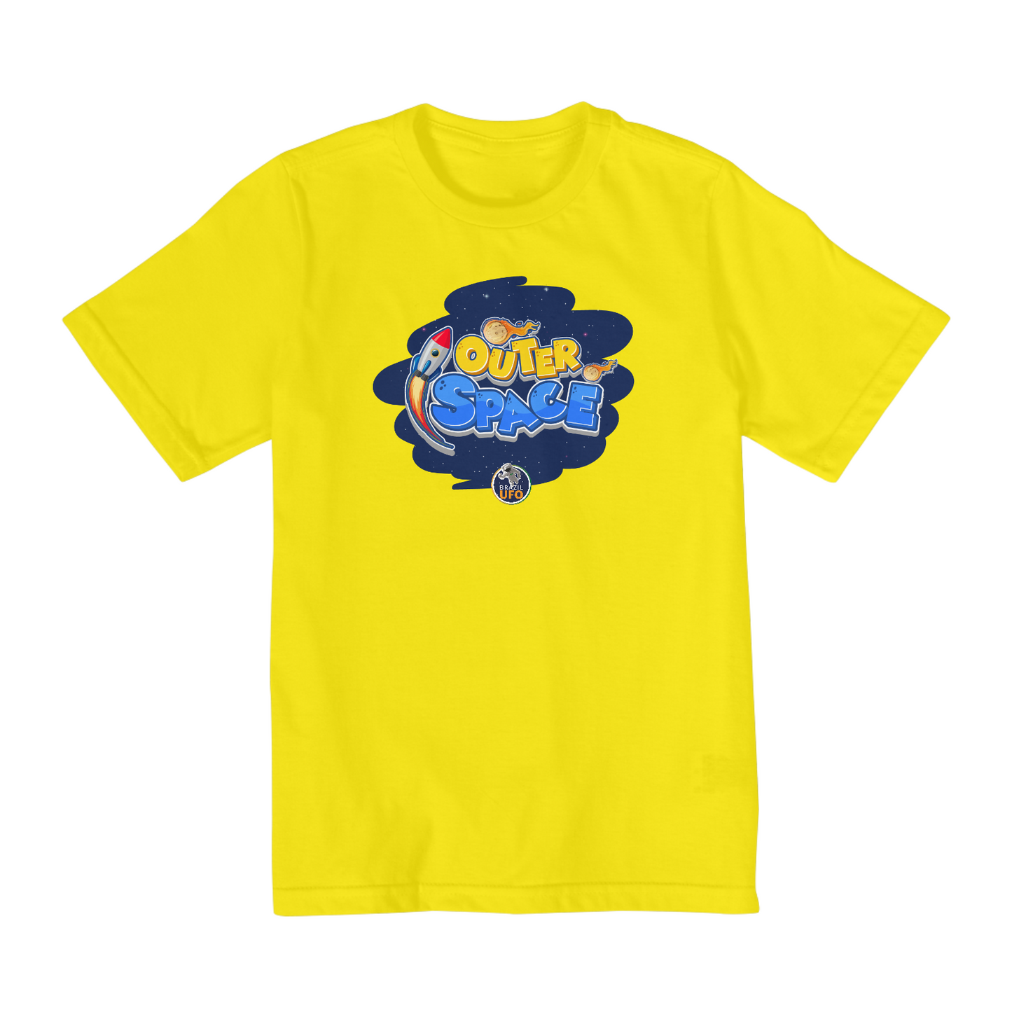 CAMISETA QUALITY INFANTIL - OUTER SPACE