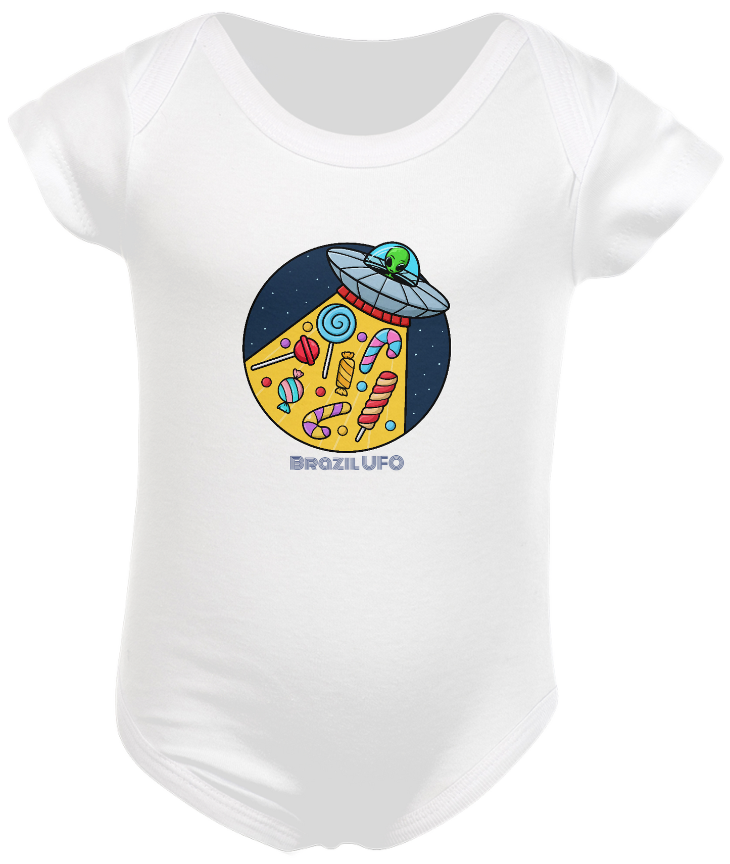 BODY INFANTIL - DISCO VOADOR - PIRULITOS