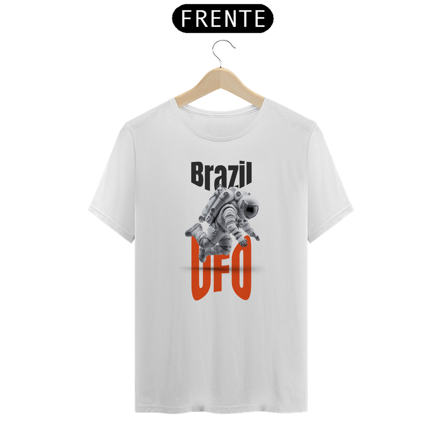 CAMISETA ASTRONAUTA BRAZIL UFO