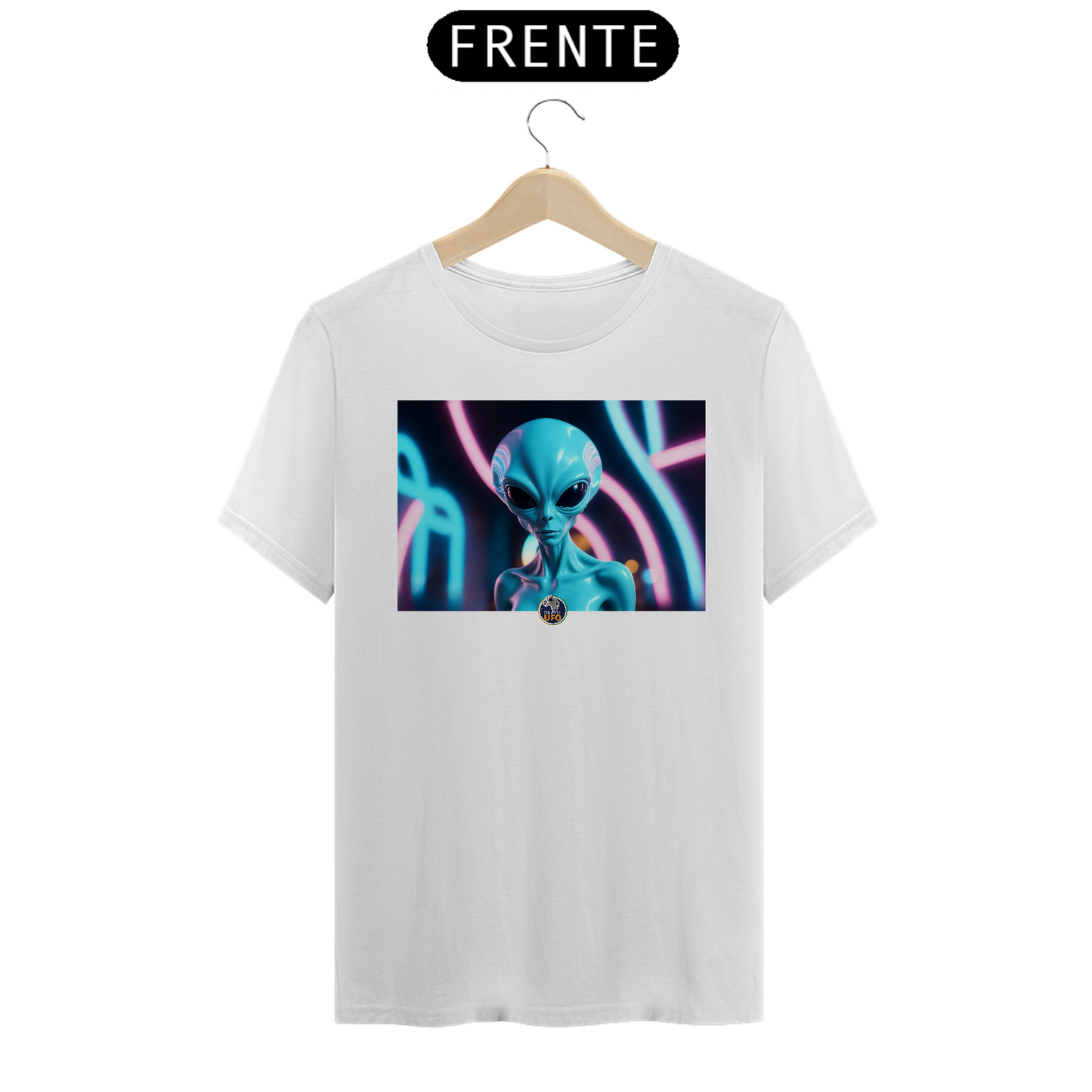 CAMISETA CLASSIC - ALIENÍGENA AZUL