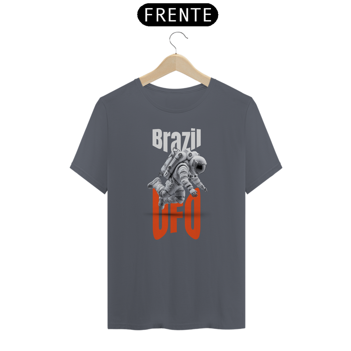 CAMISETA ASTRONAUTA BRAZIL UFO