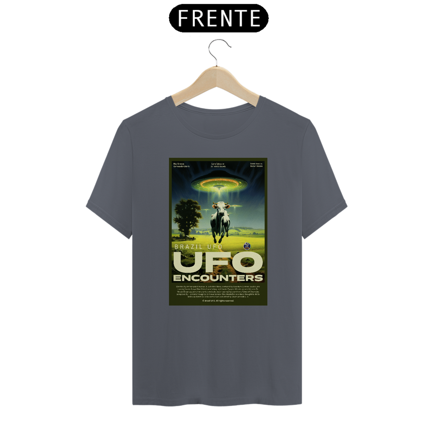 CAMISETA CLASSIC - UFO ENCOUNTERS - BRAZIL UFO