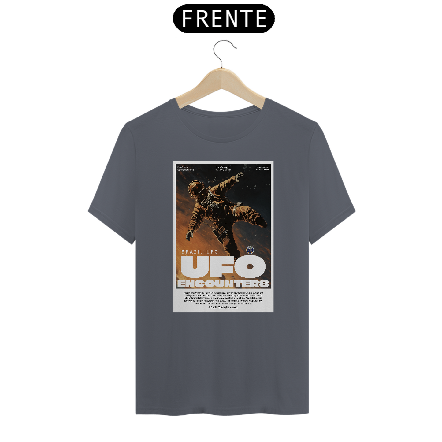 CAMISETA CLASSIC - UFO ENCOUNTERS - BRAZIL UFO