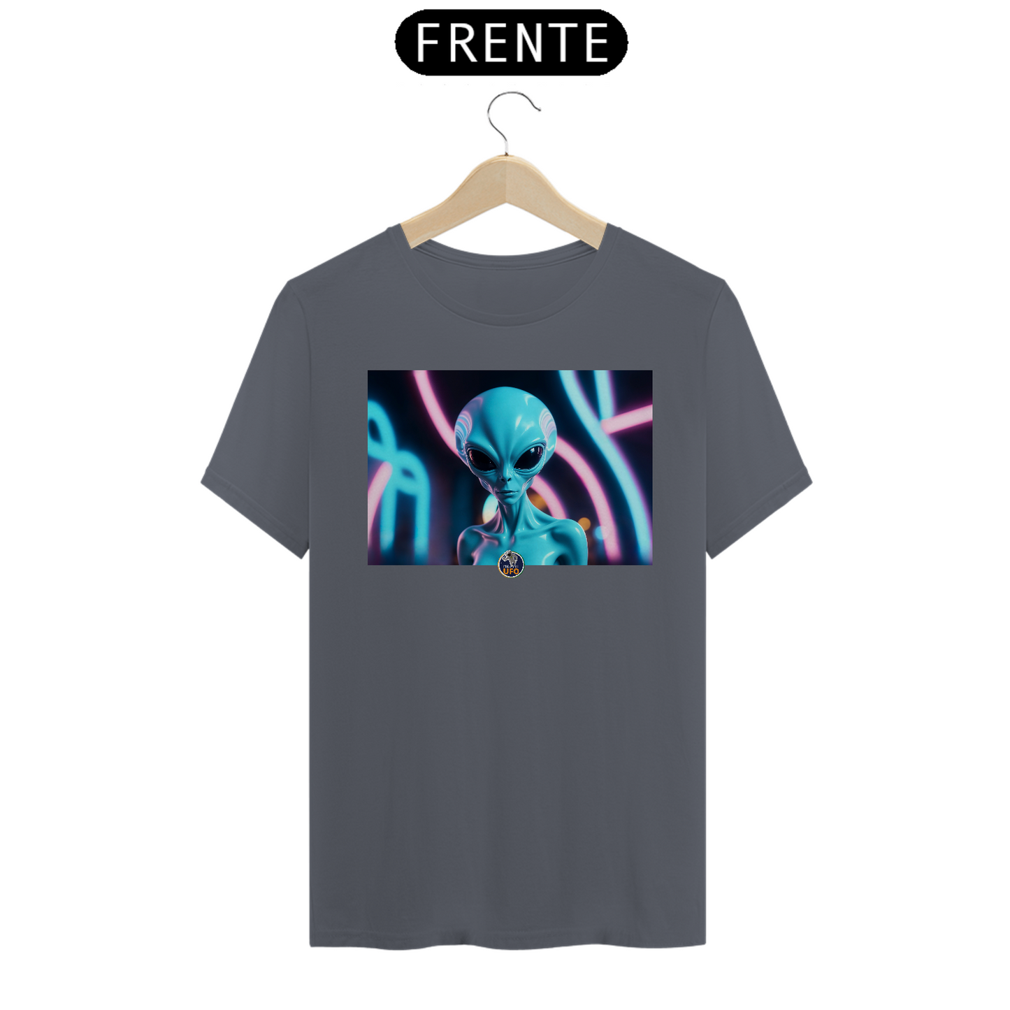 CAMISETA CLASSIC - ALIENÍGENA AZUL
