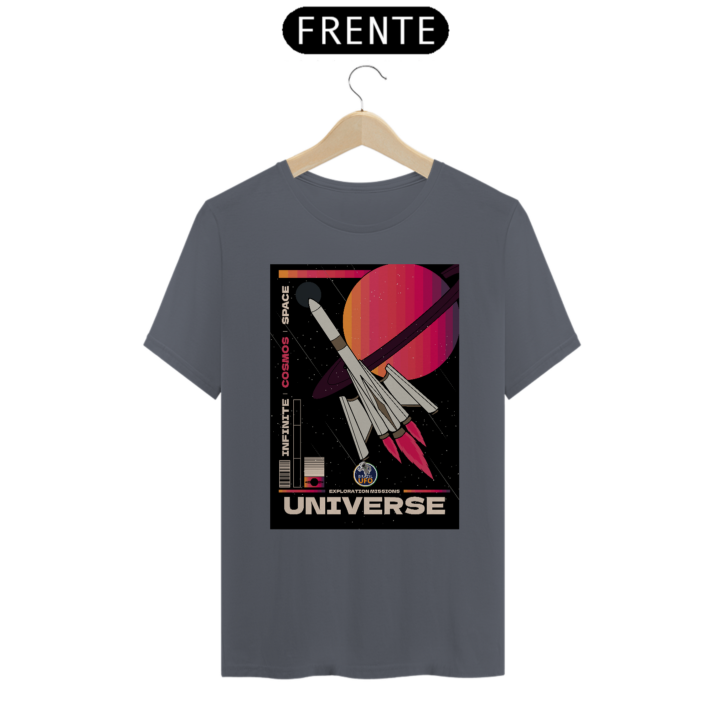 CAMISETA CLASSIC - EXPLORATION MISSIONS UNIVERSE