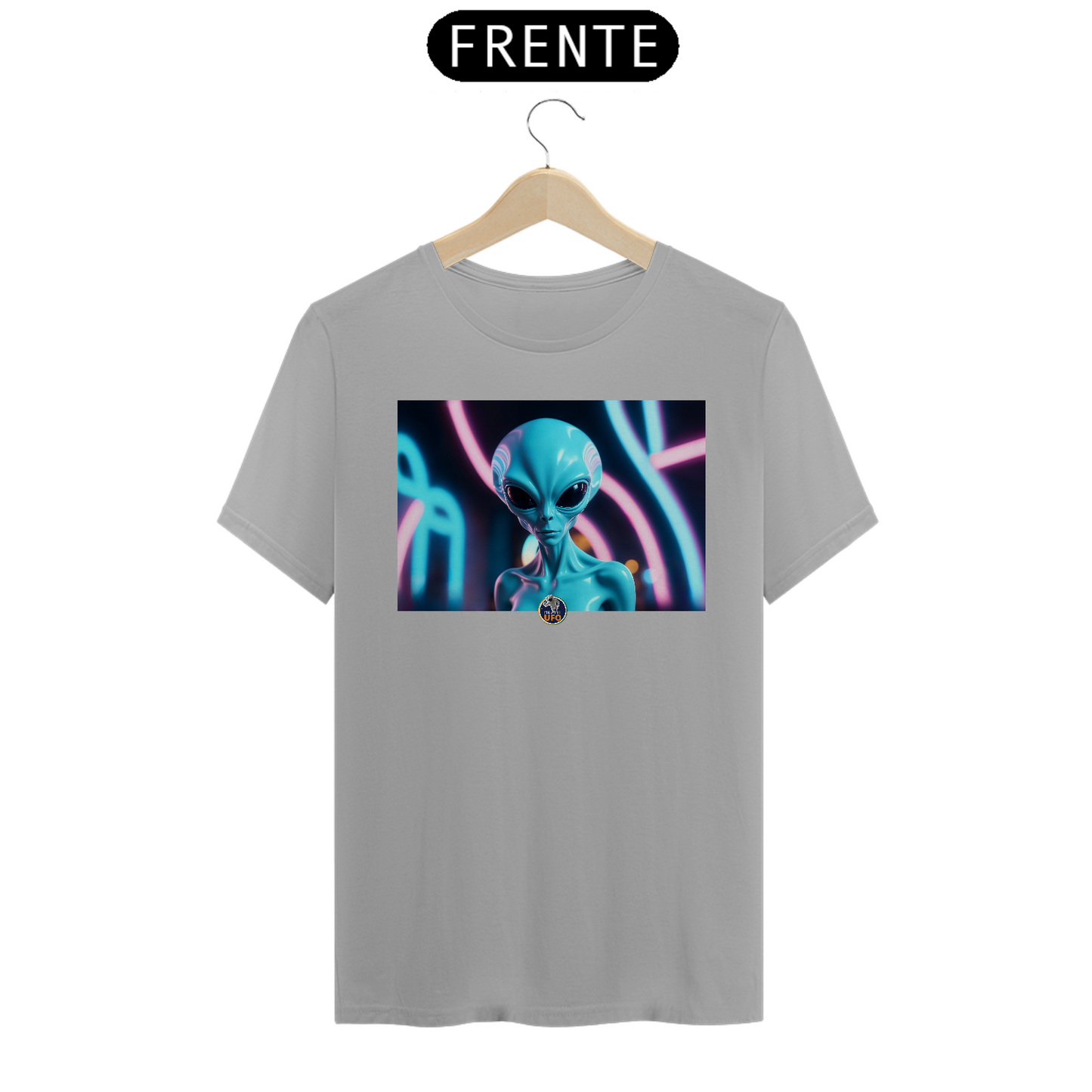 CAMISETA CLASSIC - ALIENÍGENA AZUL