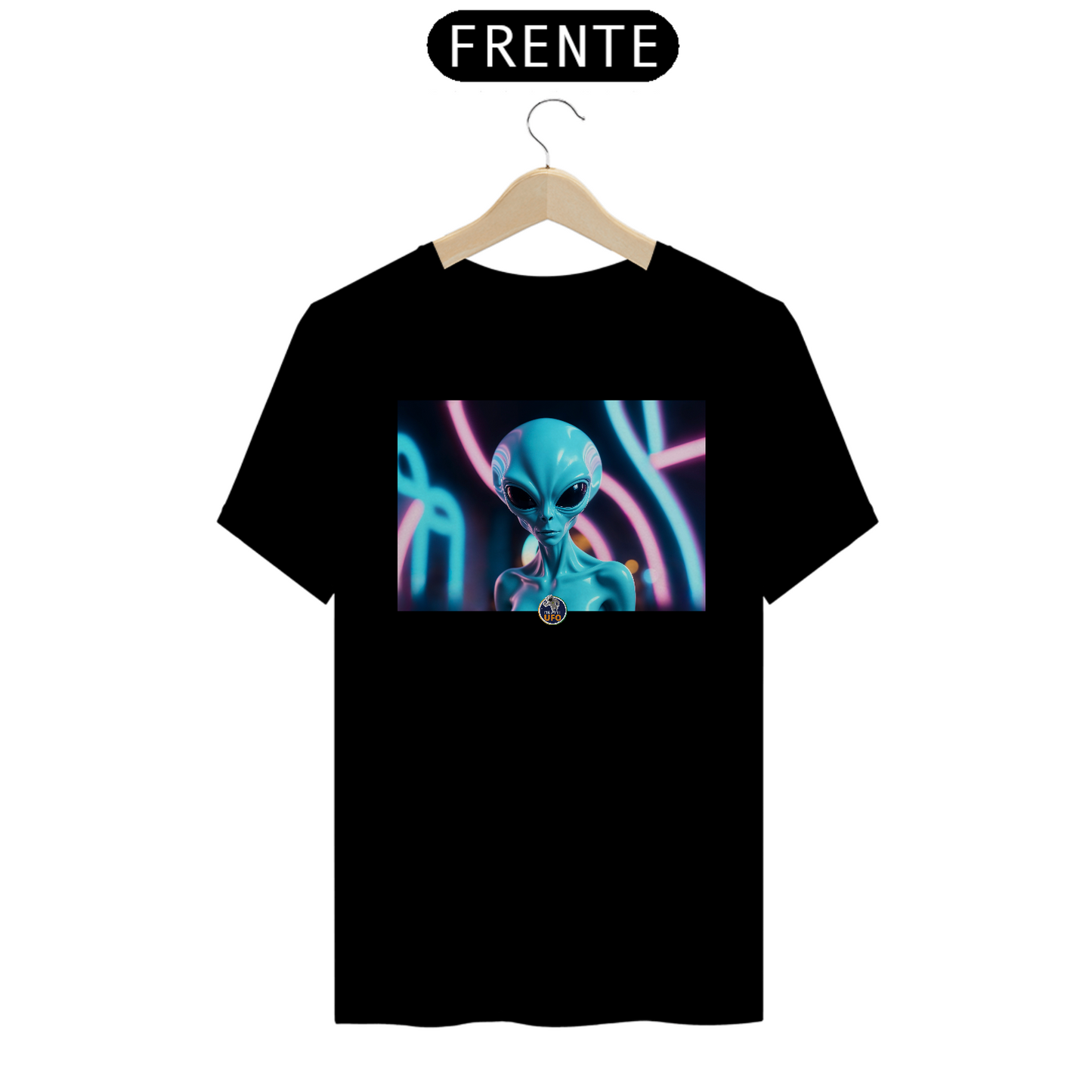 CAMISETA CLASSIC - ALIENÍGENA AZUL