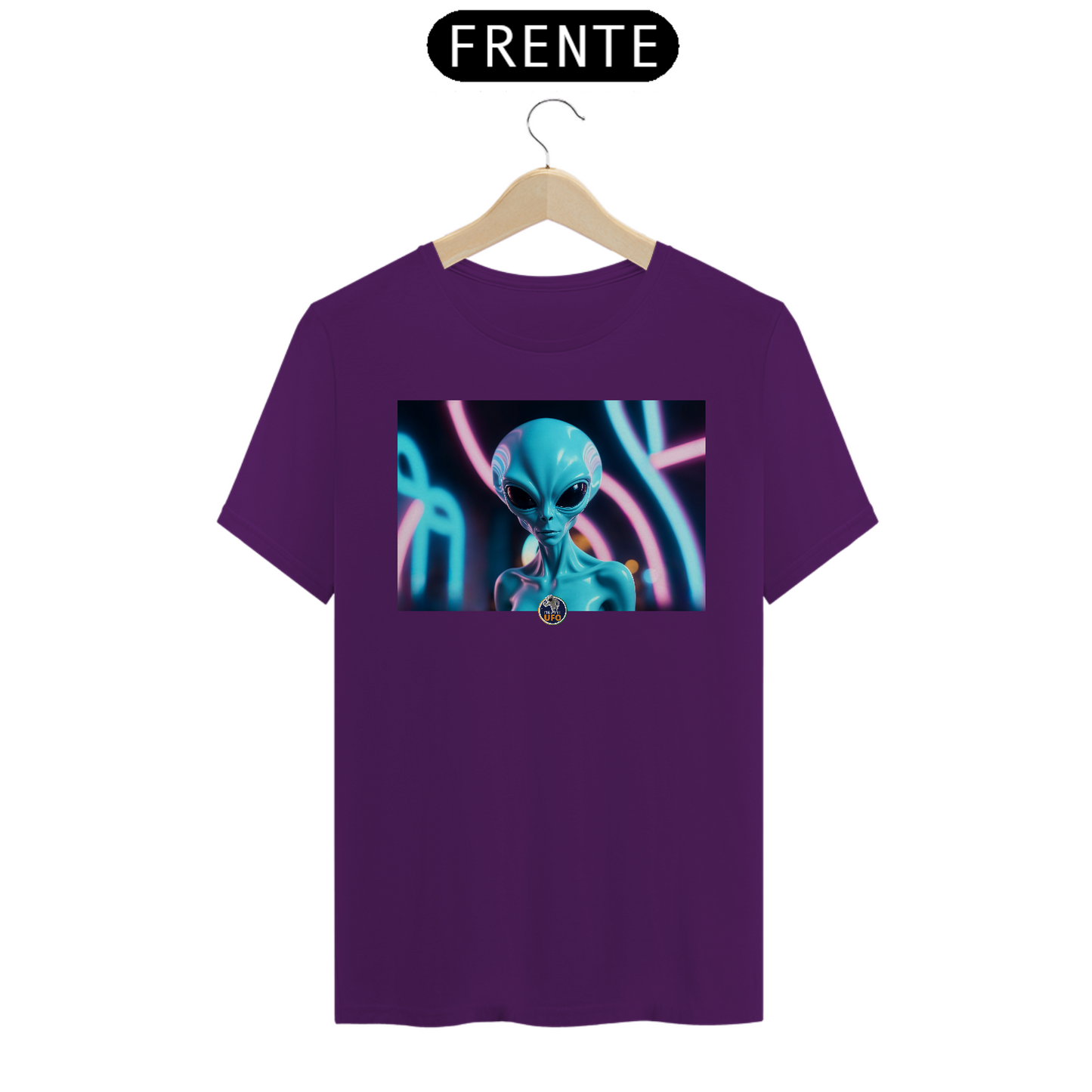 CAMISETA CLASSIC - ALIENÍGENA AZUL