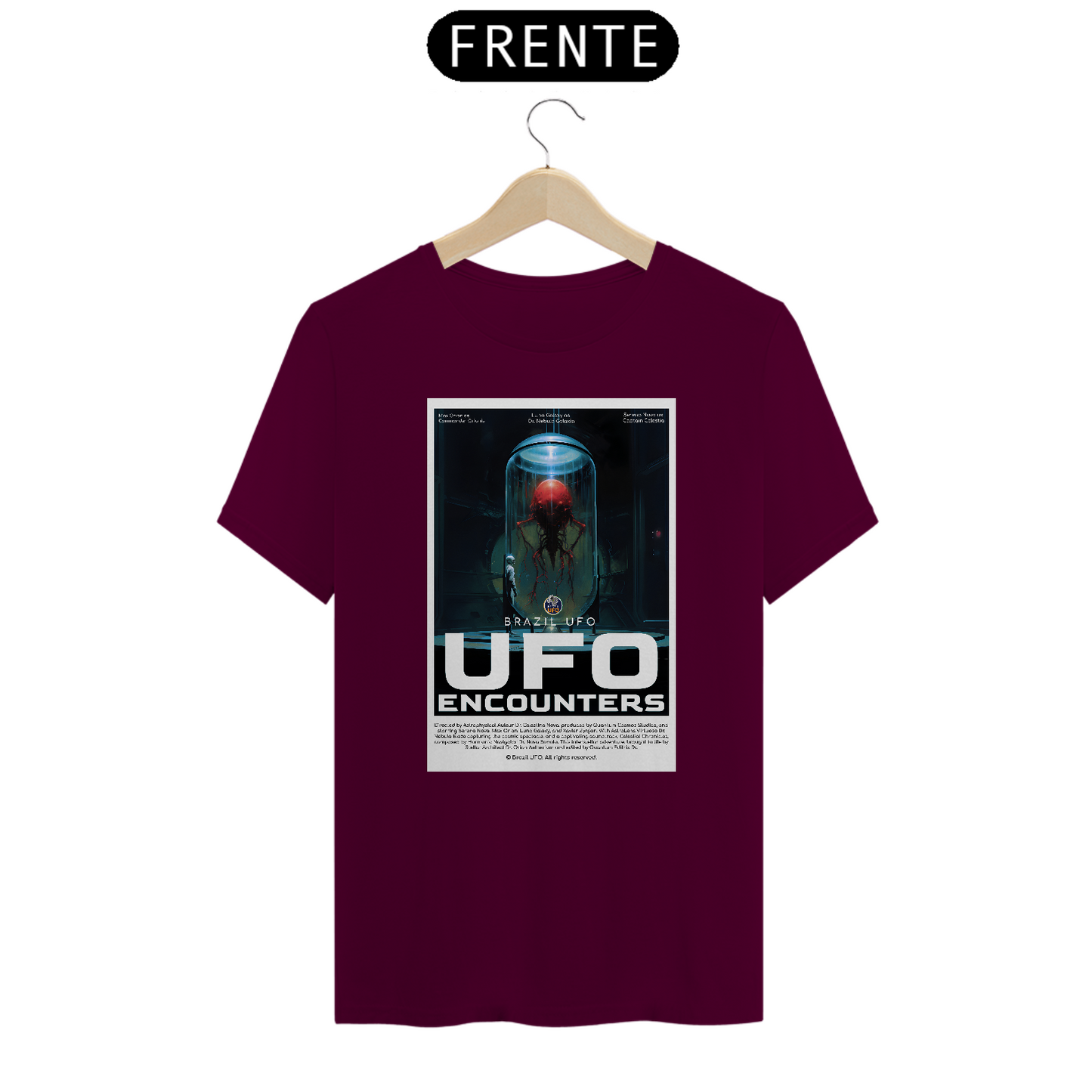 CAMISETA CLASSIC - UFO ENCOUNTERS - BRAZIL UFO