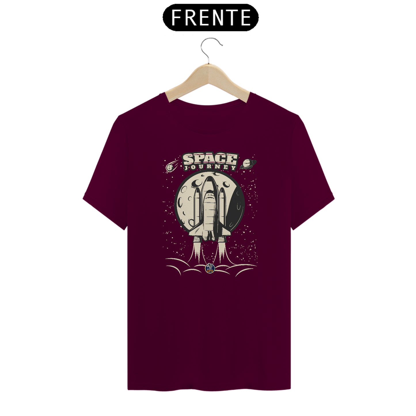 CAMISETA CLASSIC - SPACE JOURNEY - BRAZIL UFO
