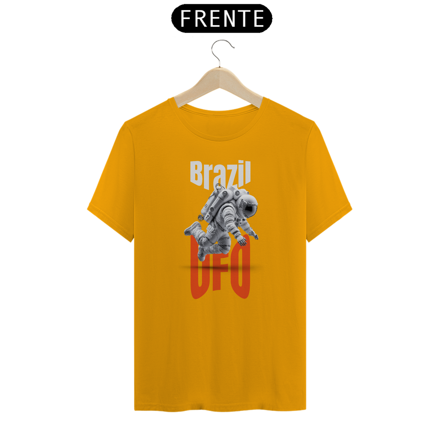 CAMISETA ASTRONAUTA BRAZIL UFO