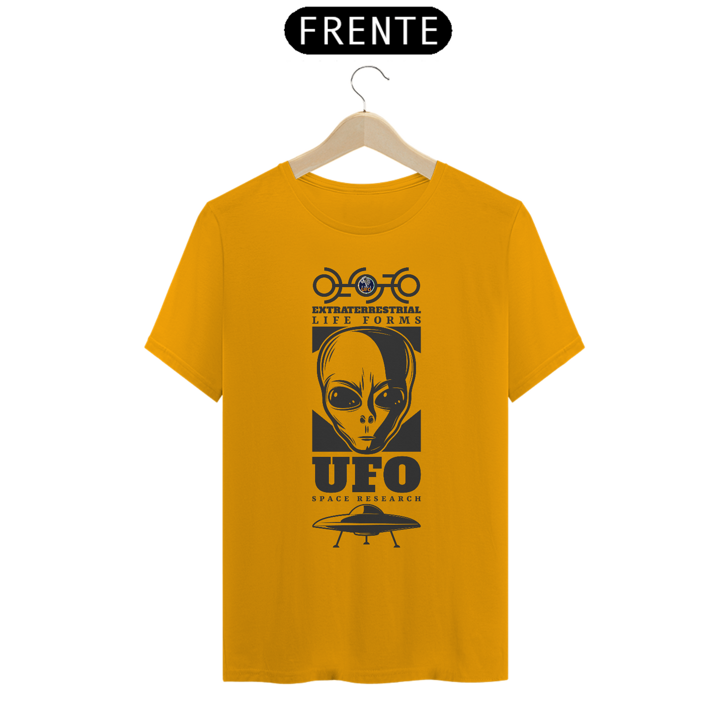 CAMISETA - EXTRATERRESTRIAL LIFE FORMS - BRAZIL UFO