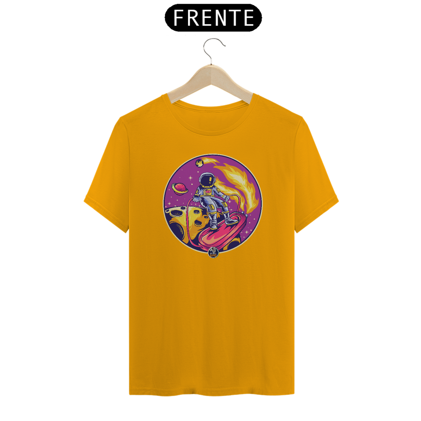 CAMISETA - ASTRONAUT SURFING - BRAZIL UFO