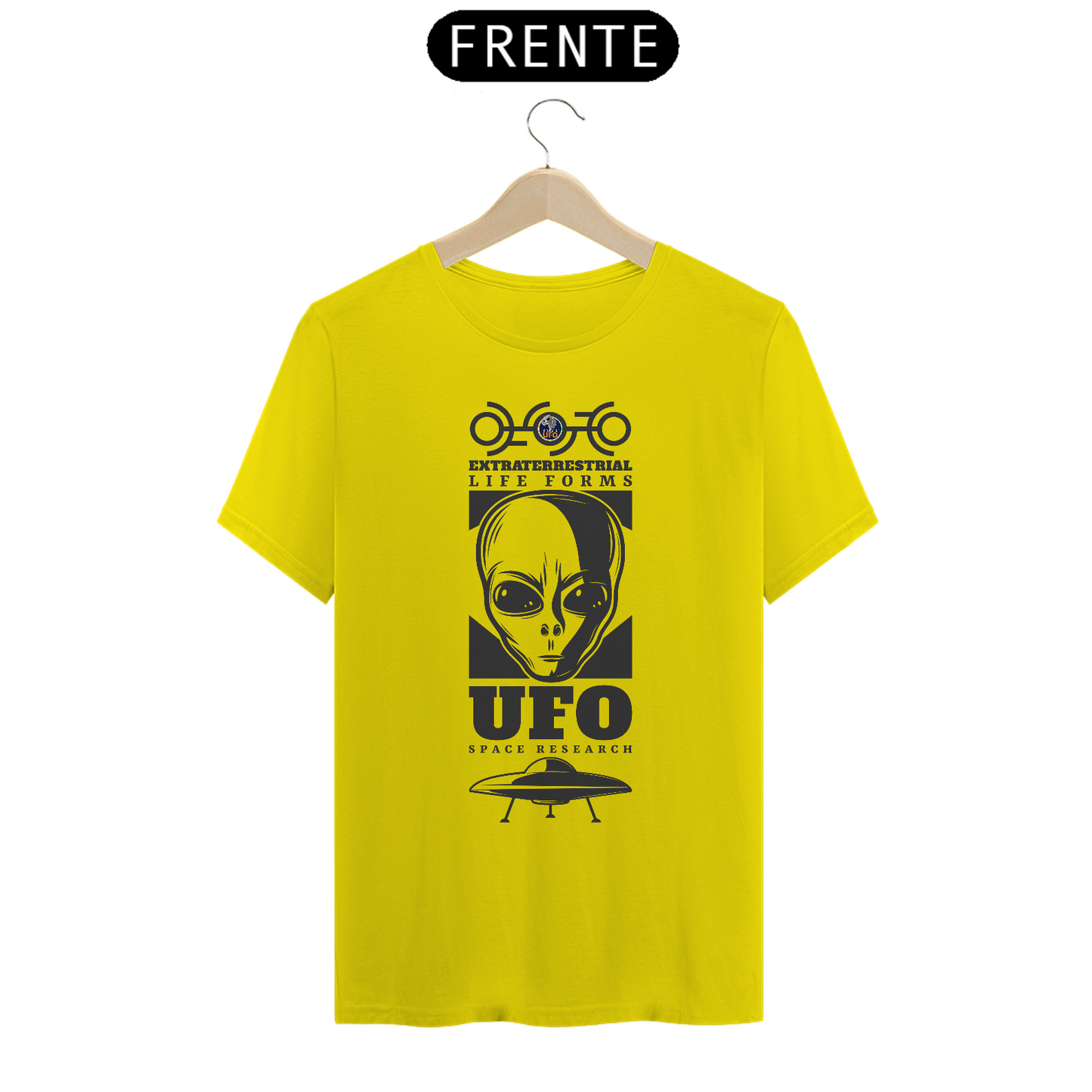 CAMISETA - EXTRATERRESTRIAL LIFE FORMS - BRAZIL UFO