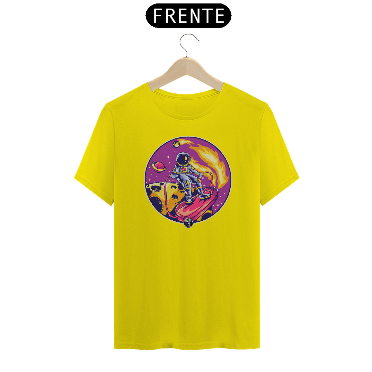 CAMISETA - ASTRONAUT SURFING - BRAZIL UFO