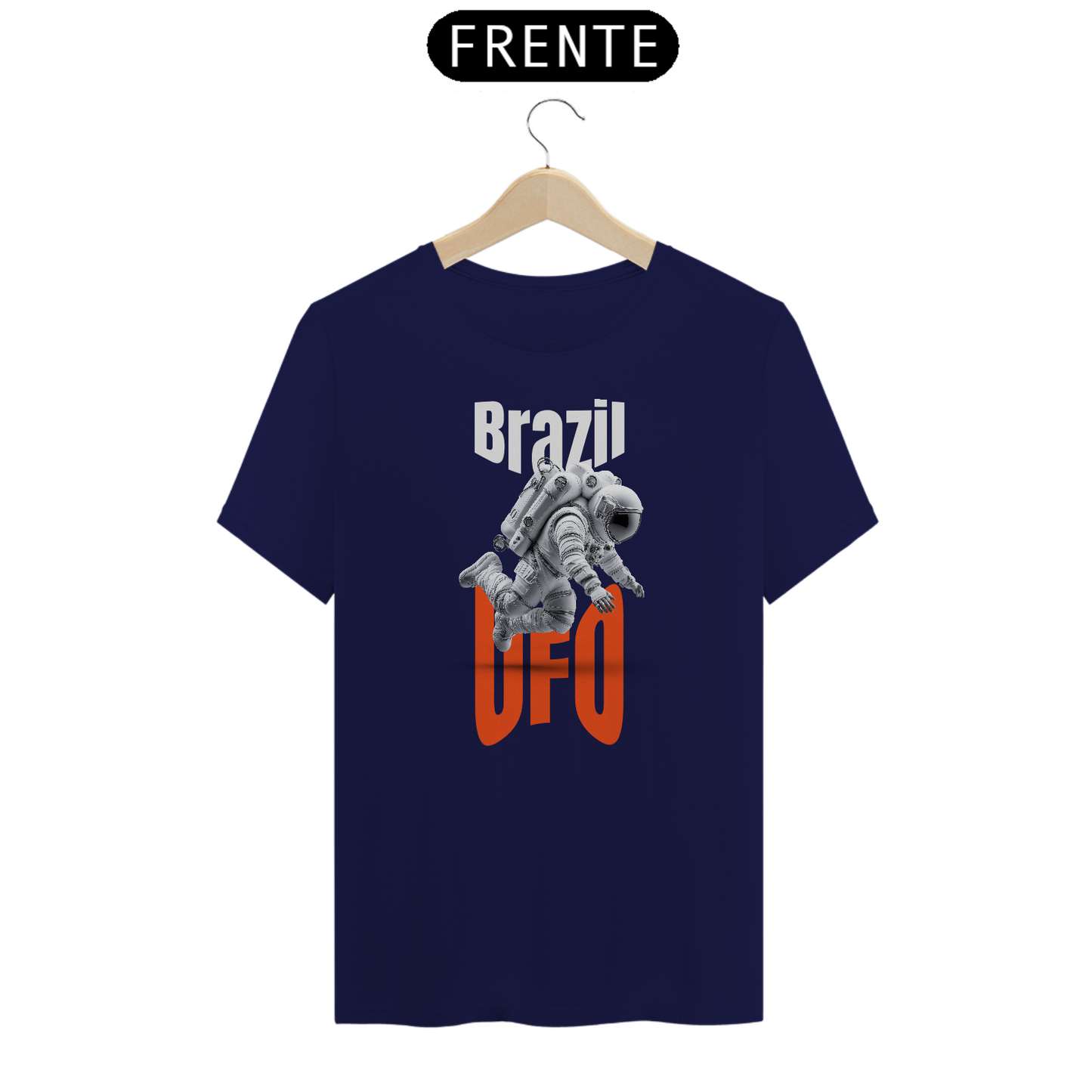 CAMISETA ASTRONAUTA BRAZIL UFO