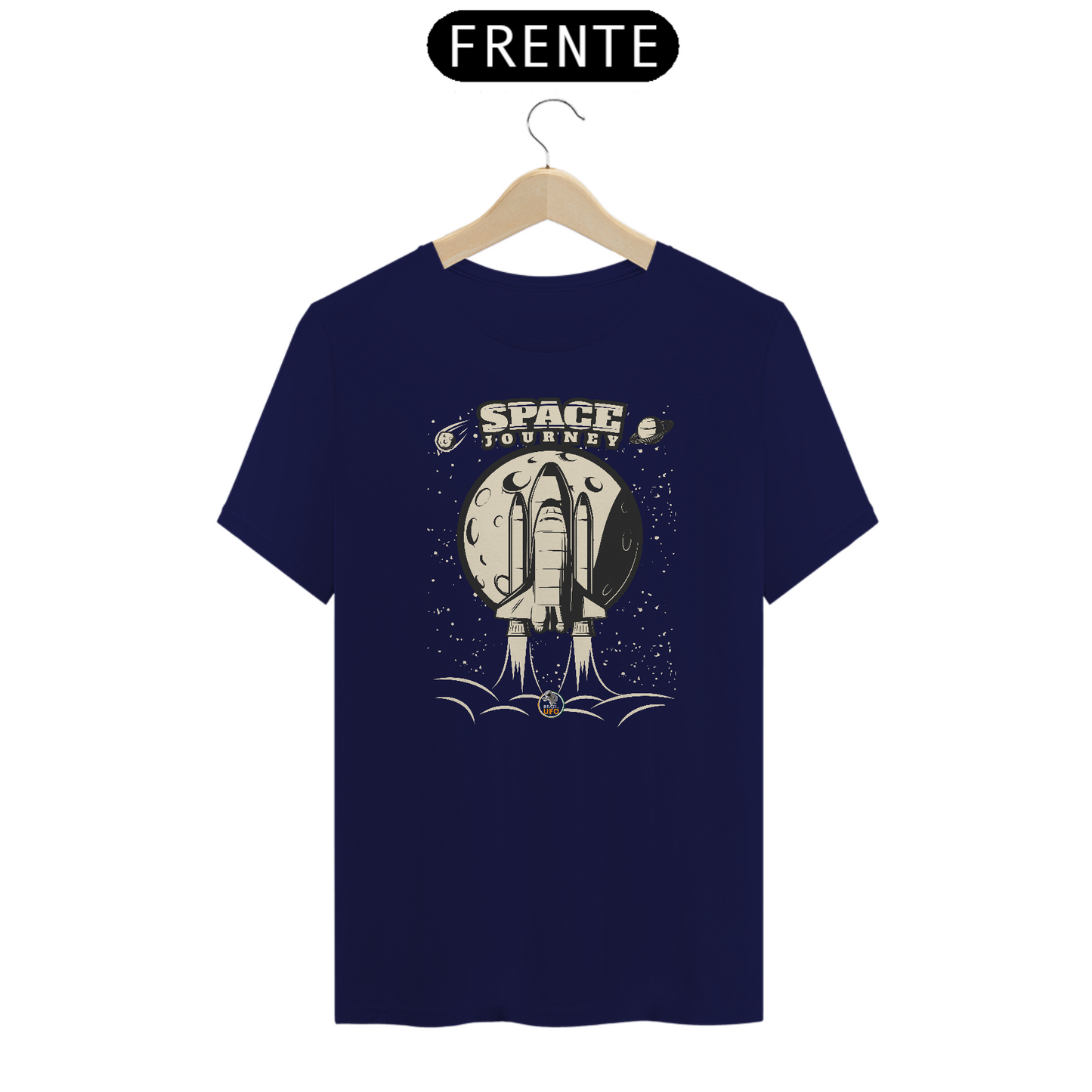 CAMISETA CLASSIC - SPACE JOURNEY - BRAZIL UFO
