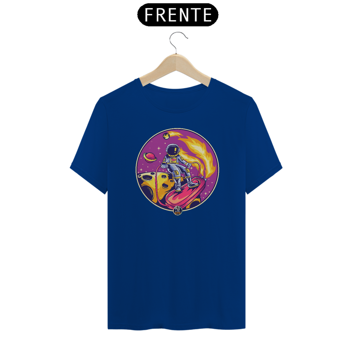 CAMISETA - ASTRONAUT SURFING - BRAZIL UFO