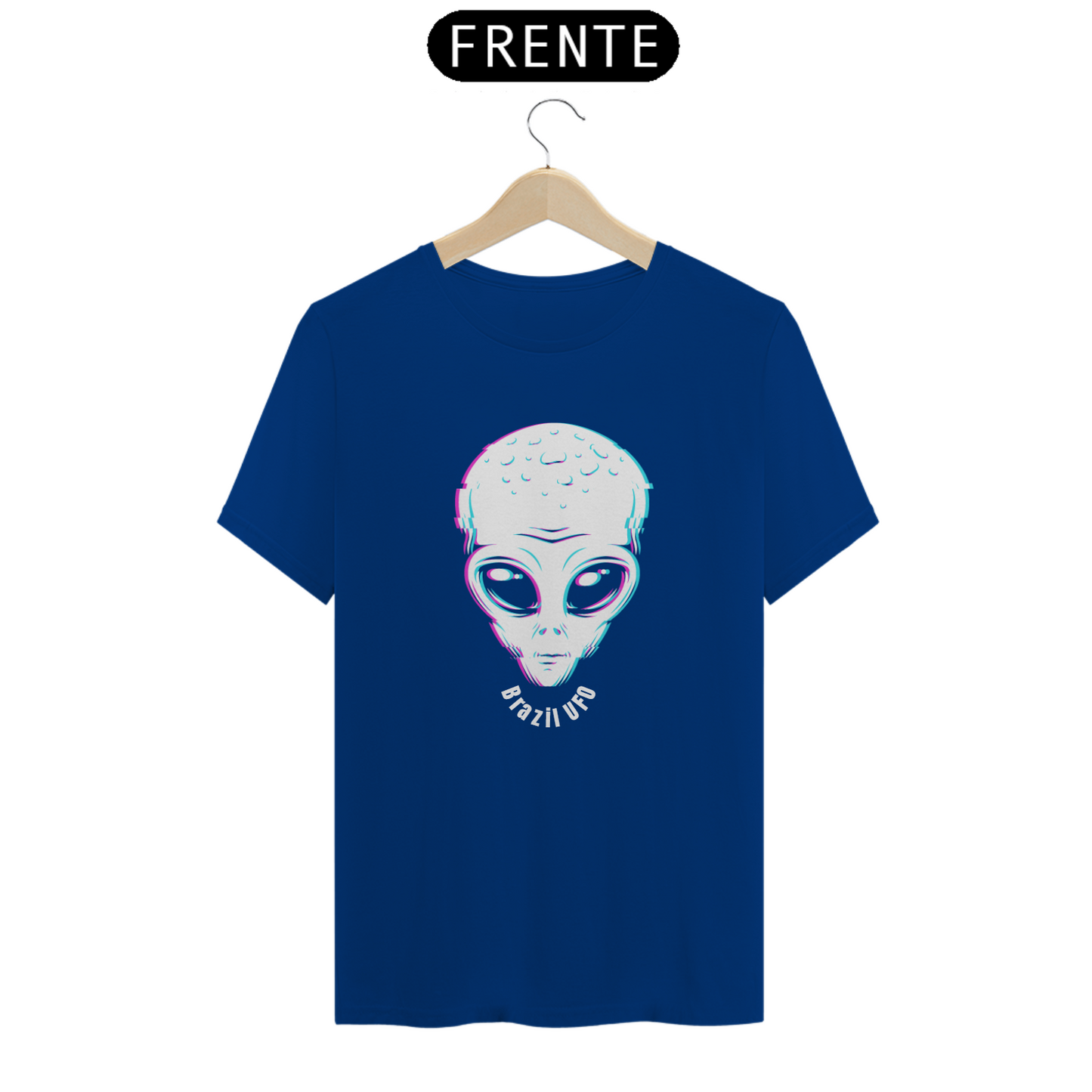 CAMISETA CLASSIC - GREY - BRAZIL UFO