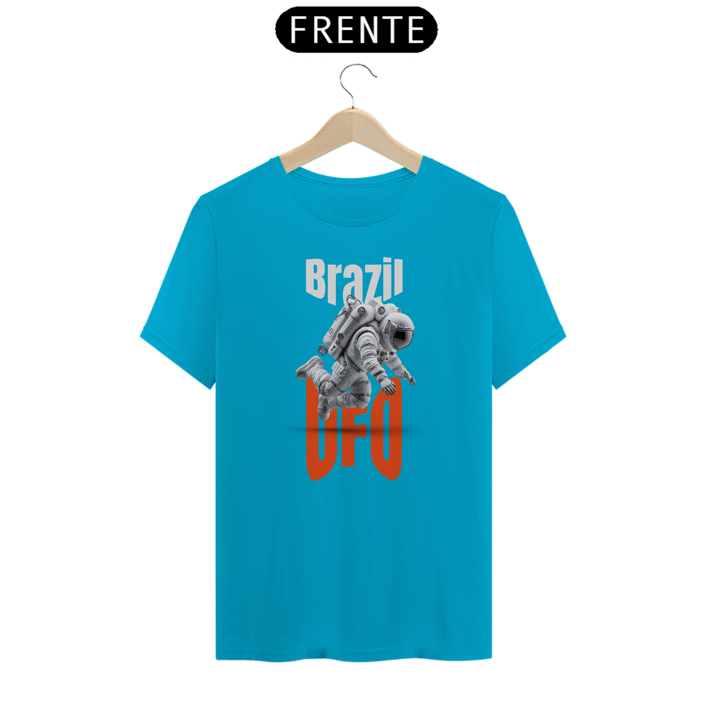 CAMISETA ASTRONAUTA BRAZIL UFO