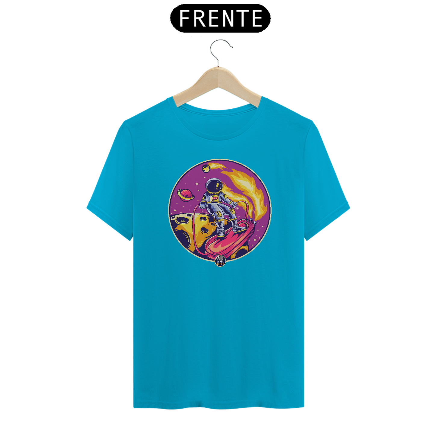 CAMISETA - ASTRONAUT SURFING - BRAZIL UFO