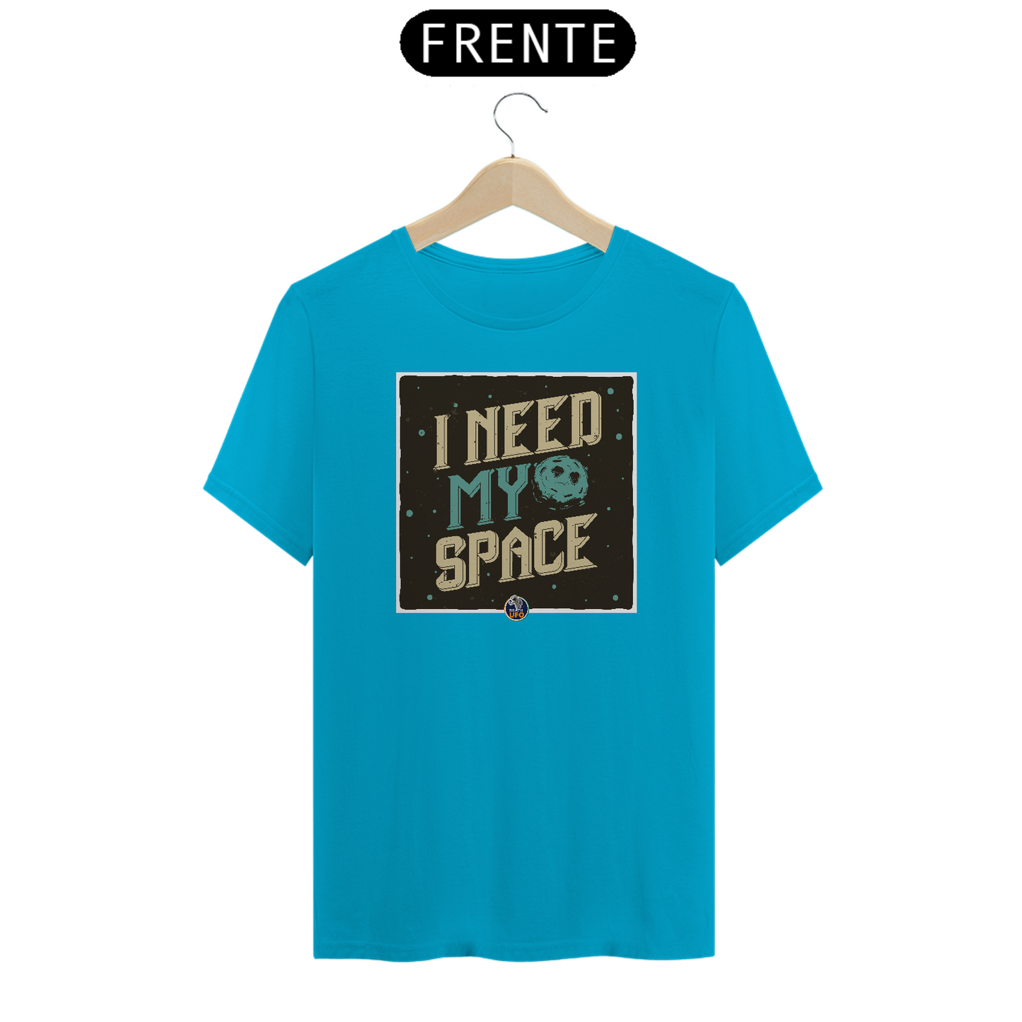 CAMISETA - I NEED MY SPACE - BRAZIL UFO