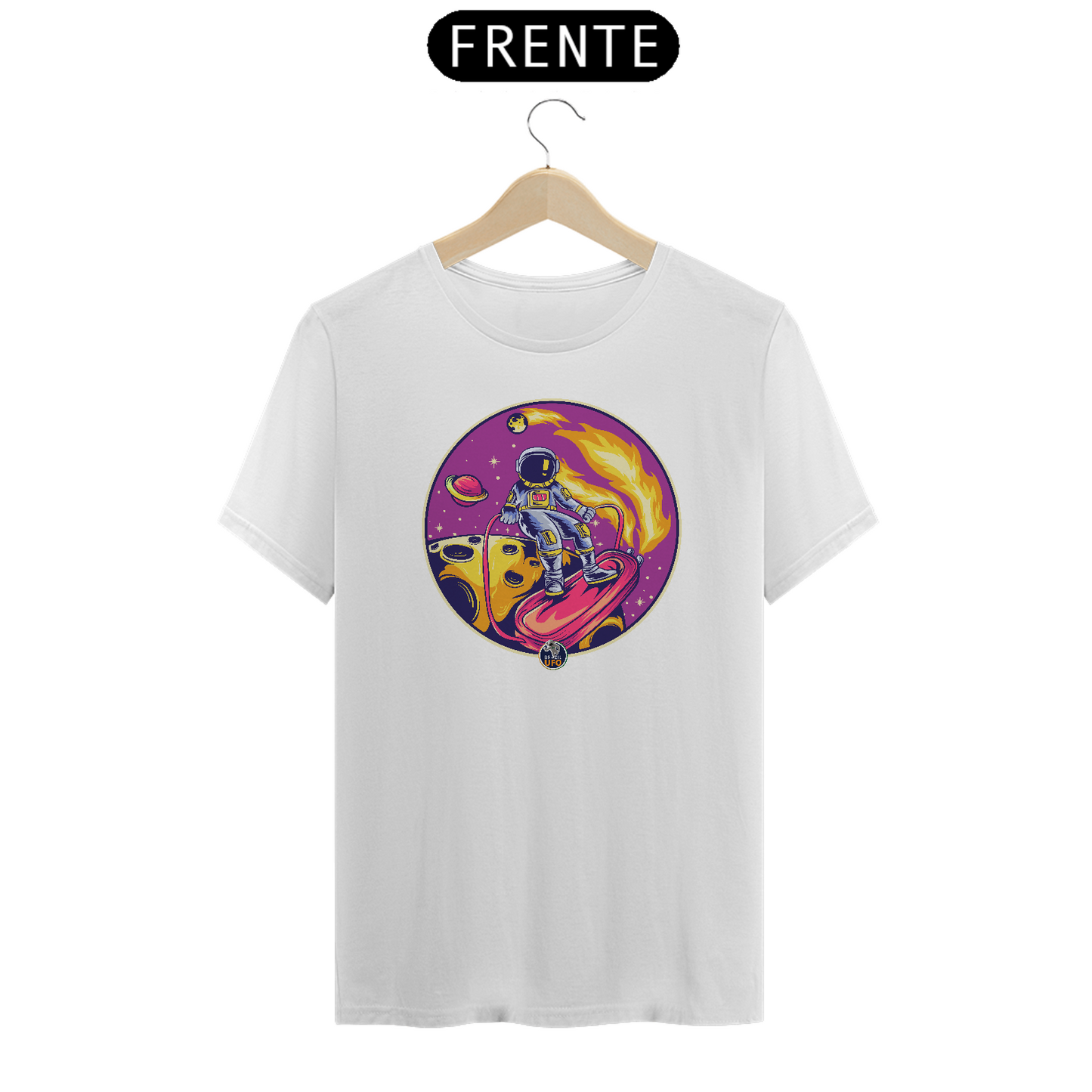 CAMISETA - ASTRONAUT SURFING - BRAZIL UFO