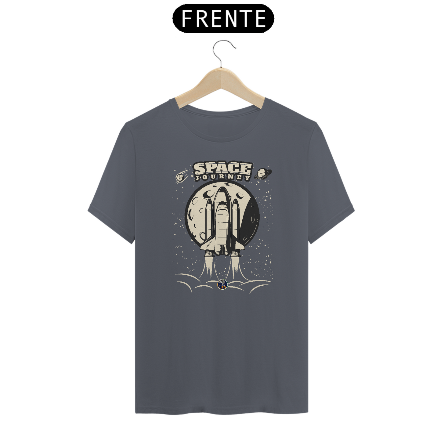 CAMISETA CLASSIC - SPACE JOURNEY - BRAZIL UFO