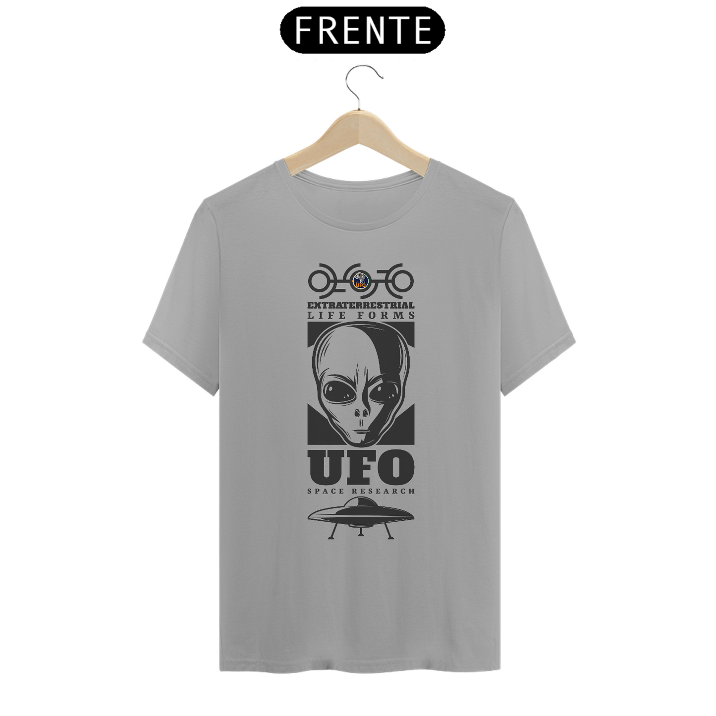 CAMISETA - EXTRATERRESTRIAL LIFE FORMS - BRAZIL UFO