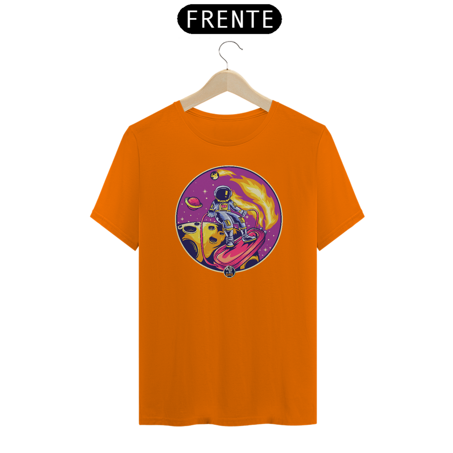 CAMISETA - ASTRONAUT SURFING - BRAZIL UFO
