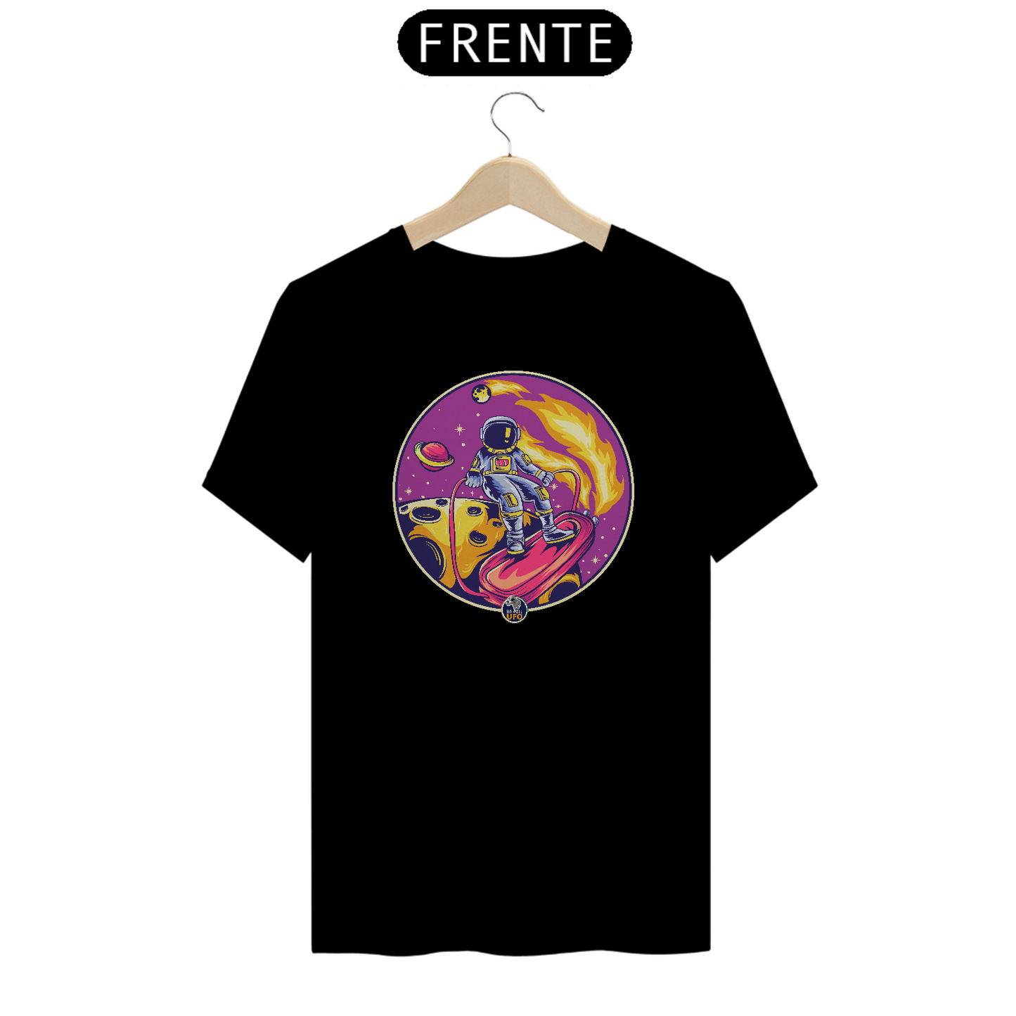 CAMISETA - ASTRONAUT SURFING - BRAZIL UFO