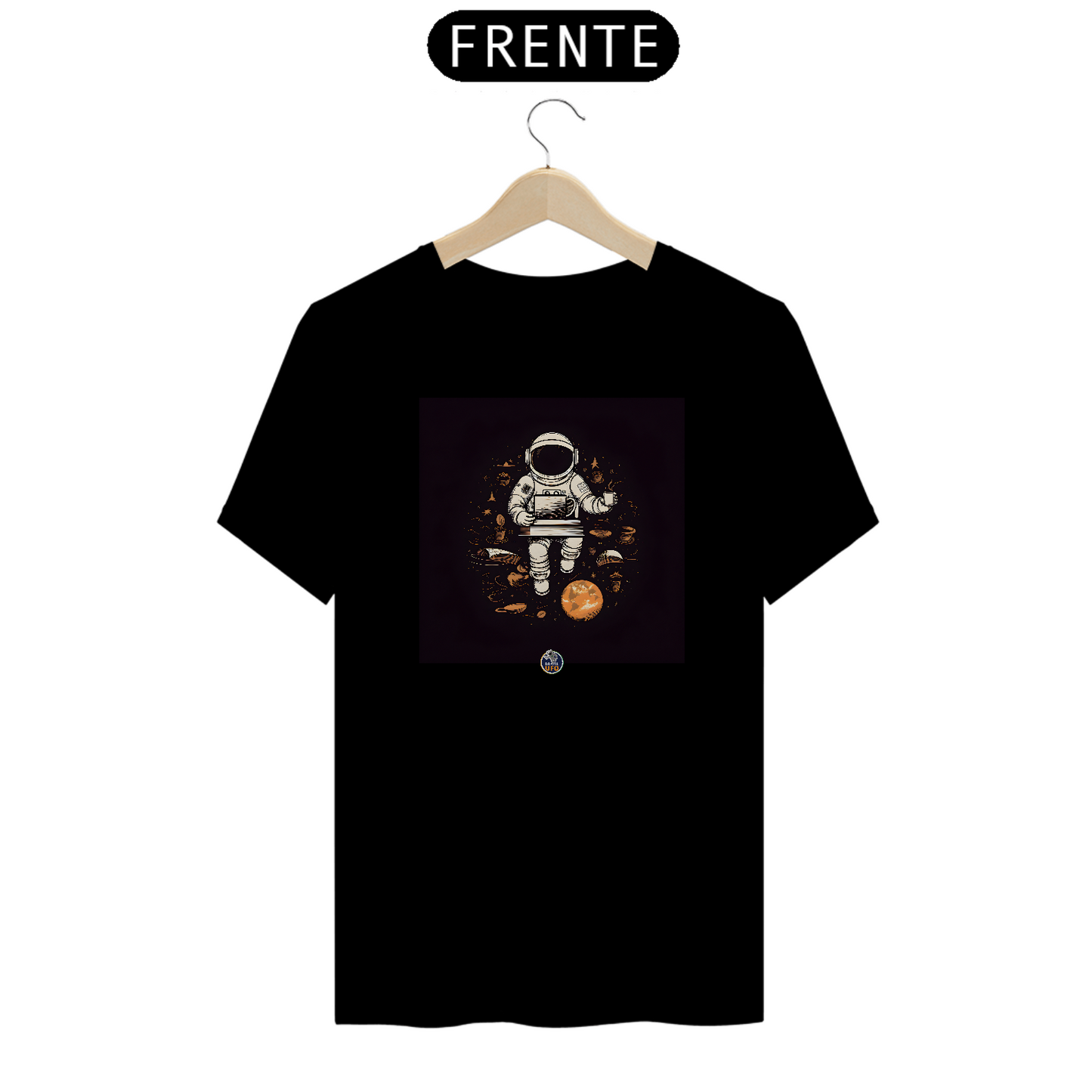 CAMISETA CLASSIC - ASTRONAUTA CAFÉ