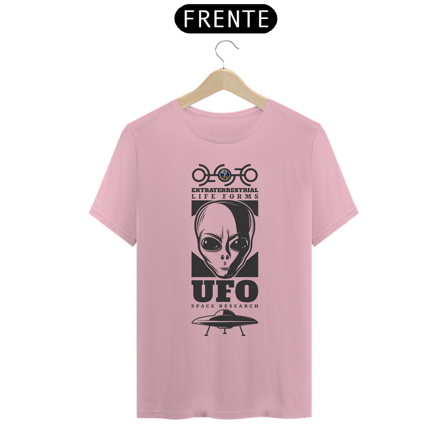 CAMISETA - EXTRATERRESTRIAL LIFE FORMS - BRAZIL UFO