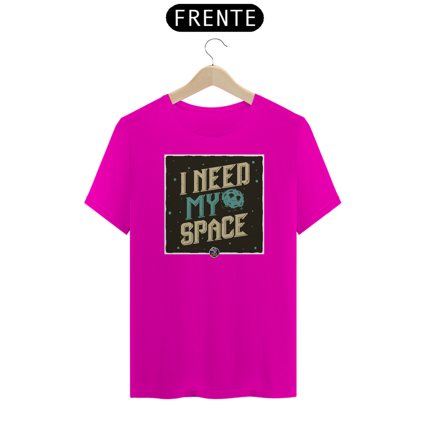 CAMISETA - I NEED MY SPACE - BRAZIL UFO