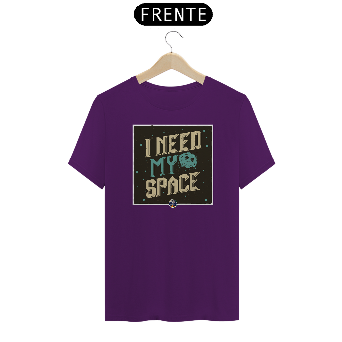 CAMISETA - I NEED MY SPACE - BRAZIL UFO