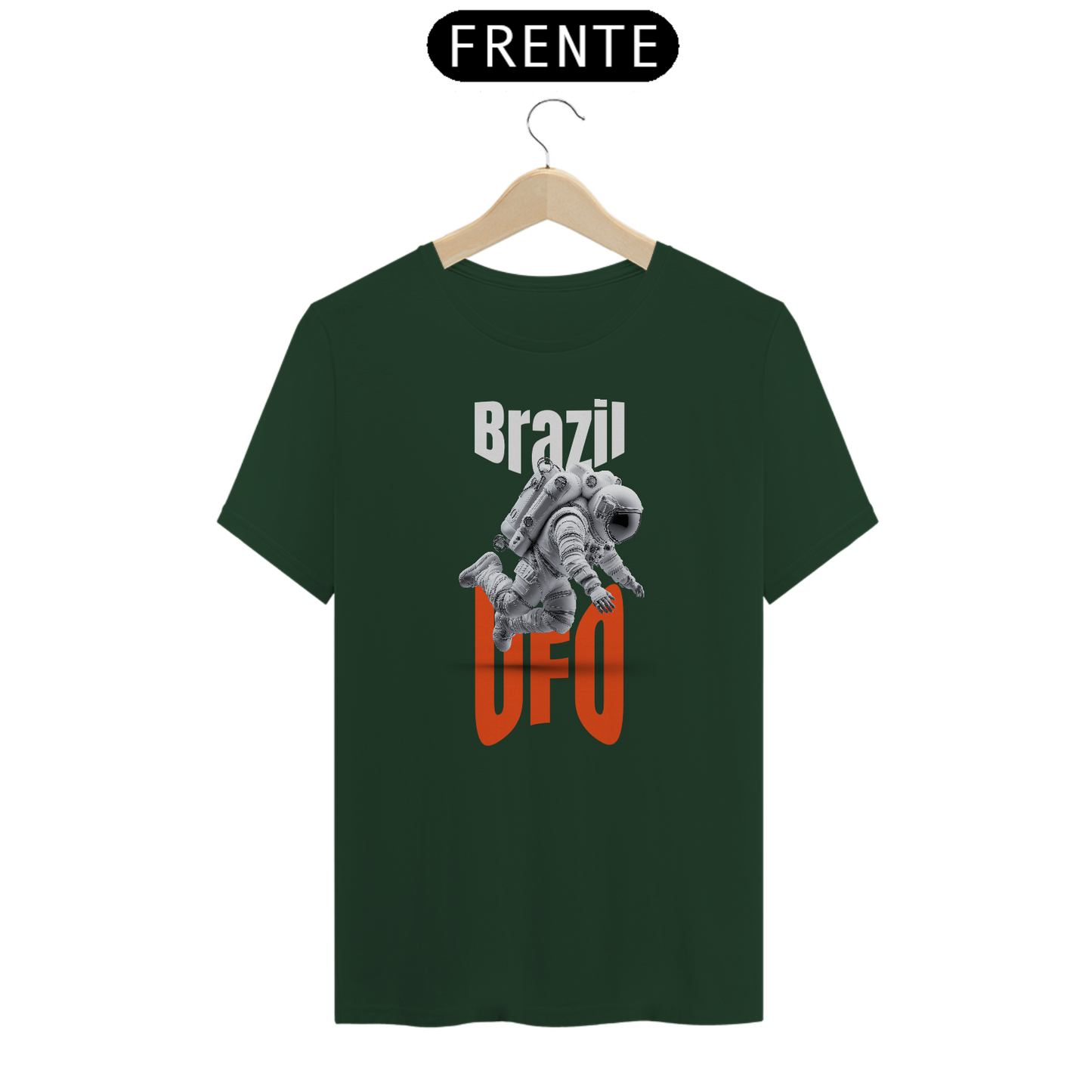 CAMISETA ASTRONAUTA BRAZIL UFO