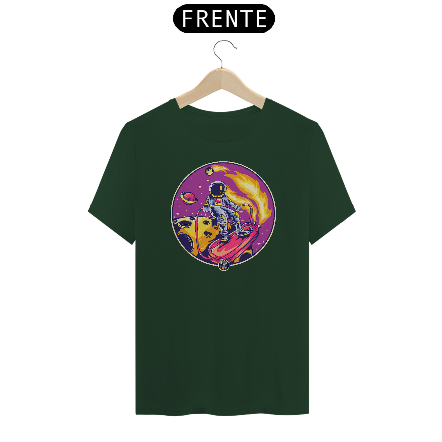 CAMISETA - ASTRONAUT SURFING - BRAZIL UFO