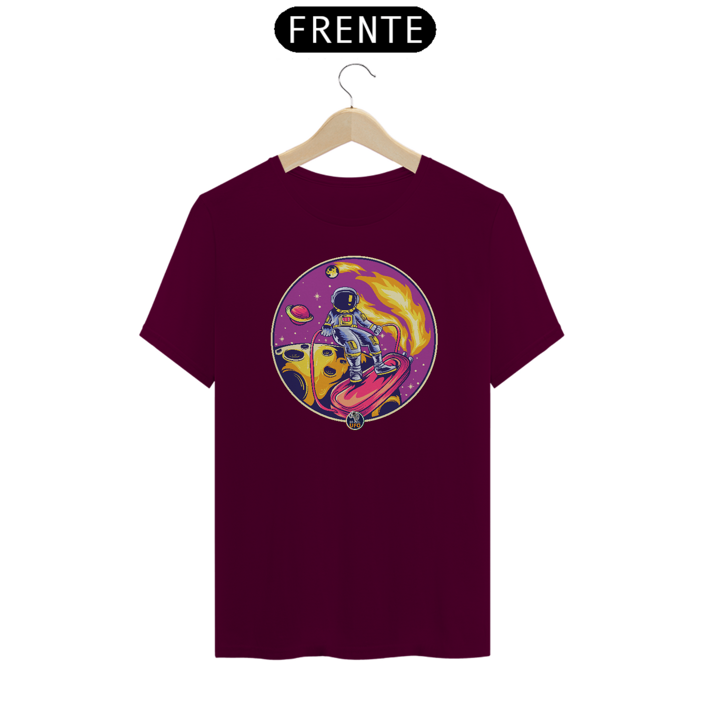 CAMISETA - ASTRONAUT SURFING - BRAZIL UFO